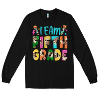 Black team fifth grade Long Sleeve Tee - JahusDesignShop