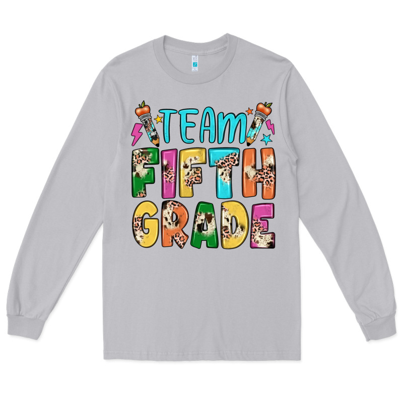 Team Fifth Grade Long Sleeve Tee by JahusDesignShop | Teevron
