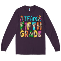 Plum team fifth grade Long Sleeve Tee - JahusDesignShop