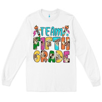 White team fifth grade Long Sleeve Tee - JahusDesignShop