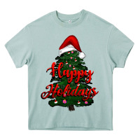 Arona happy holidays christmas tree Heavy Core Tee - RanaPortraitStore