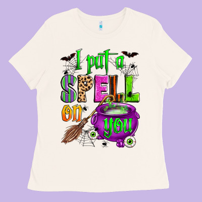 I Put A Spell On You Ladies Tee Designed By Zillion Design Studio