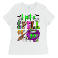 White i put a spell on you Ladies Tee - Zillion Design Studio