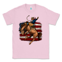 Bubblegum Pink Bucking Bronco Classic Tee - Jasminsmagicworld