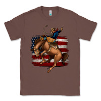 Chestnut Bucking Bronco Classic Tee - Jasminsmagicworld