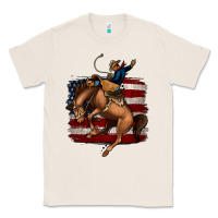 Natural Bucking Bronco Classic Tee - Jasminsmagicworld