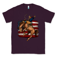 Plum Bucking Bronco Classic Tee - Jasminsmagicworld