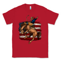 Red Bucking Bronco Classic Tee - Jasminsmagicworld