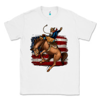 White Bucking Bronco Classic Tee - Jasminsmagicworld