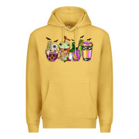 Antique Gold Halloween coffee cups Premium Hoodie - NancyCooperArtShop