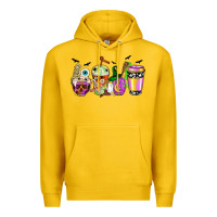 Lemon Halloween coffee cups Premium Hoodie - NancyCooperArtShop