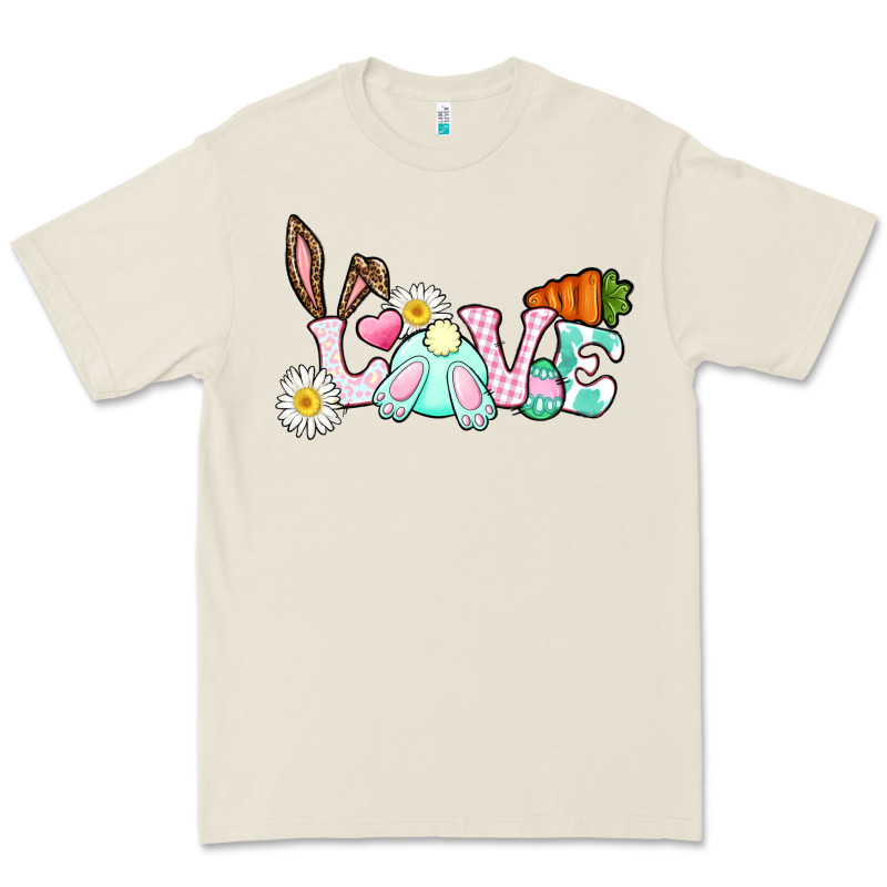 Love Easter Bunny Easter Day Premium Tee by CowGirlArtShop | Teevron