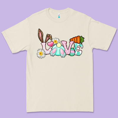 Love Easter Bunny Easter Day Premium Tee Designed By Cowgirlartshop