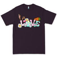 Plum Love Easter bunny Easter Day Premium Tee - CowGirlArtShop