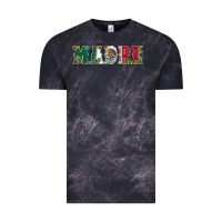 Cloud Black mexican flag madre Vintage Tee - Jasminsmagicworld