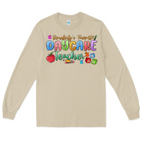 Mushroom somebody's favorite daycare teacher Long Sleeve Tee - MaliasSmallBusiness