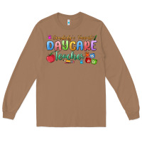 Toasted Coconut somebody's favorite daycare teacher Long Sleeve Tee - MaliasSmallBusiness