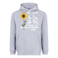 Heather Grey I Will Choose To Find Joy In The Journey That God Heavyweight Hoodie - Bettercallsaul