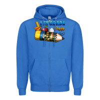 True Royal 1 st grade dude Zipper Hoodie - BundleAndBundleShop