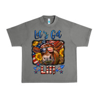Tornado let's get lit 4th of july cow Urban Heavy Tee - LillyAllenDesigns