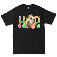 Black Hop Rabbit Easter Premium Tee - Neo Western