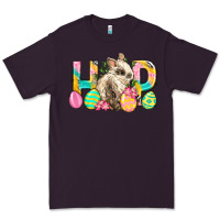 Plum Hop Rabbit Easter Premium Tee - Neo Western