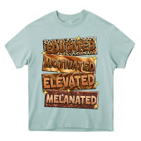 Arona Educated motivated elevated melanated Heavy Core Tee - Zillion Design Studio