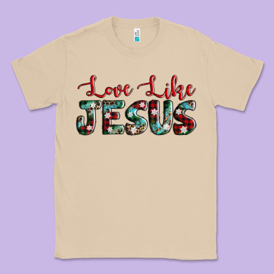Love Like Jesus Classic Tee Designed By Adodesignshop