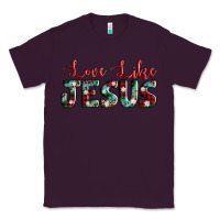 Plum love like jesus Classic Tee - AdoDesignShop