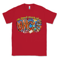 Red my favorite players call me uncle basketball Classic Tee - CowhideDigitalArt