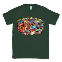 Sports Green my favorite players call me uncle basketball Classic Tee - CowhideDigitalArt