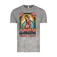 Cloud Rock madrecita muchas gracias lady of Guadalupe Vintage Tee - BarkalooDesign
