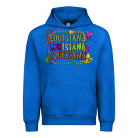 Cobalt louisiana louisiana louisiana mardi gras Urban Hoodie - OliviaCreatesArt