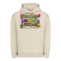 Pigment French Oak louisiana louisiana louisiana mardi gras Urban Hoodie - OliviaCreatesArt