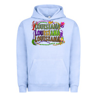 Pigment Grape Ice louisiana louisiana louisiana mardi gras Urban Hoodie - OliviaCreatesArt