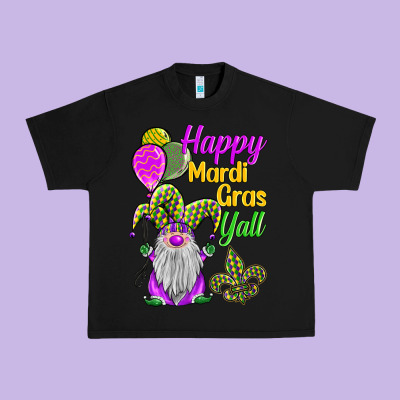 Happy Mardi Gras Y'all Urban Heavy Tee Designed By Barkaloodesign