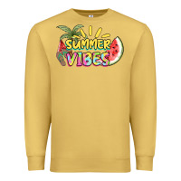 Antique Gold summer vibes Premium Sweatshirt - NancyCooperArtShop