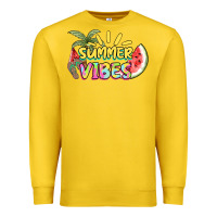 Lemon summer vibes Premium Sweatshirt - NancyCooperArtShop