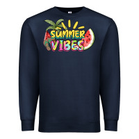 Navy summer vibes Premium Sweatshirt - NancyCooperArtShop
