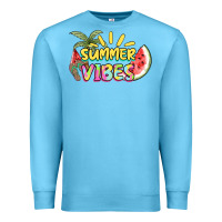 Ocean Blue summer vibes Premium Sweatshirt - NancyCooperArtShop