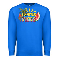 True Royal summer vibes Premium Sweatshirt - NancyCooperArtShop