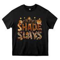 Black Every shade slays Heavy Core Tee - Zillion Design Studio