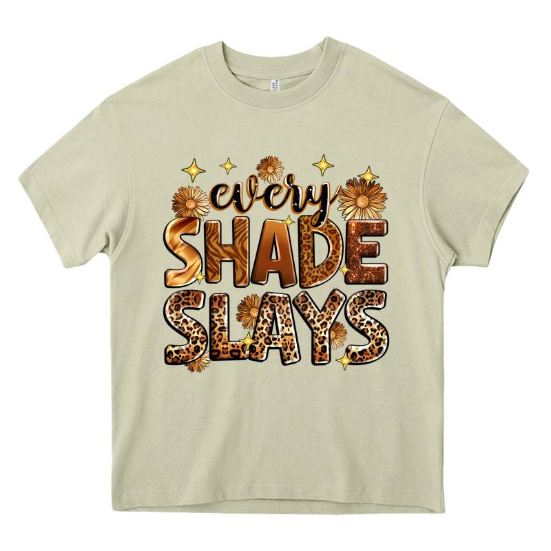 Every Shade Slays Heavy Core Tee by Zillion Design Studio | Teevron