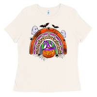 Bone halloween rainbow Ladies Tee - Zillion Design Studio