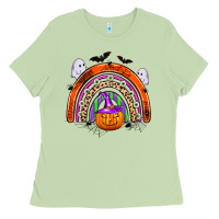 Matcha halloween rainbow Ladies Tee - Zillion Design Studio