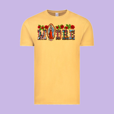 Madre Lady Of Guadelupe Vintage Tee Designed By Barkaloodesign
