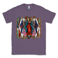 Lavender Lady of Guadalupe 4th of july Classic Tee - Jasminsmagicworld