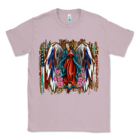Lilac Lady of Guadalupe 4th of july Classic Tee - Jasminsmagicworld