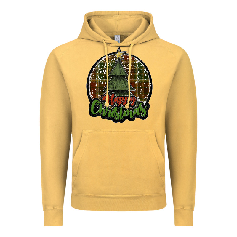 Happy Christmas Black Vintage Hoodie by JahusDesignShop | Teevron