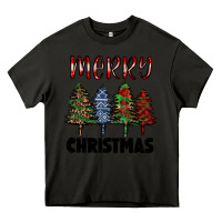 Asphalt merry christmas trees Heavy Core Tee - RanaPortraitStore